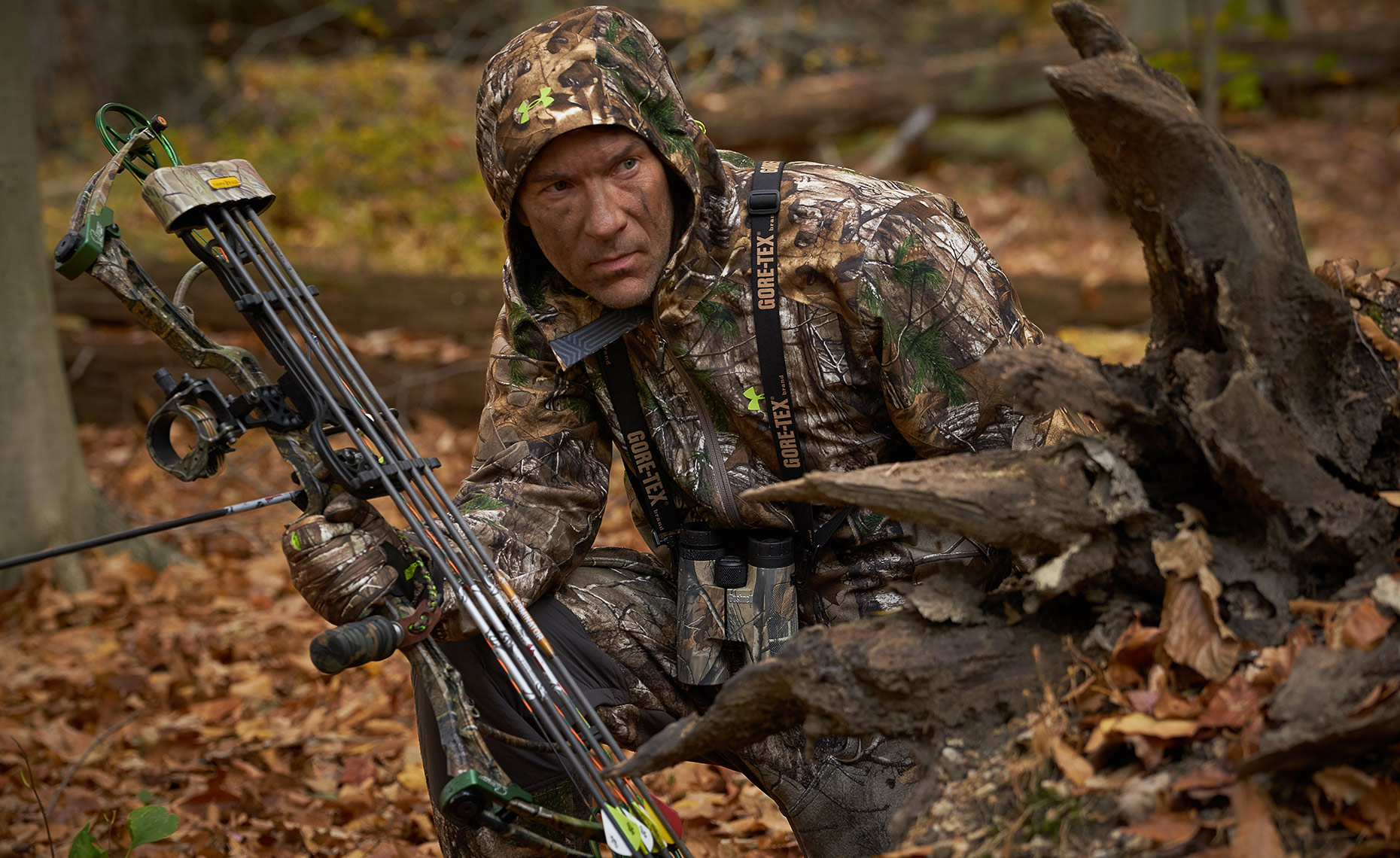 Location Photography Portrait Gore-Tex-Hunting